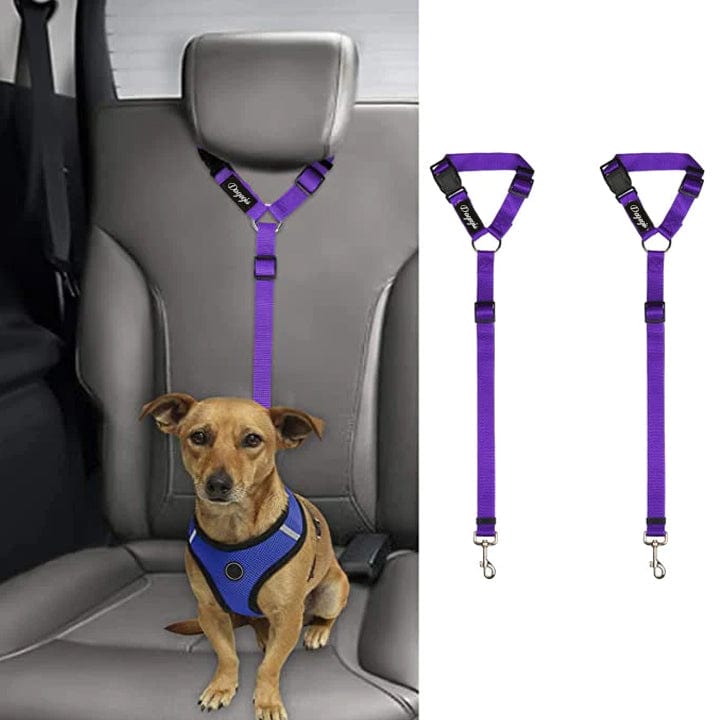 2 Pack Headrest Car Dog Safety Seatbelt