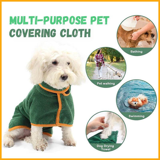 Dog Cat Super Fast Drying Moisture Bath Towel-1