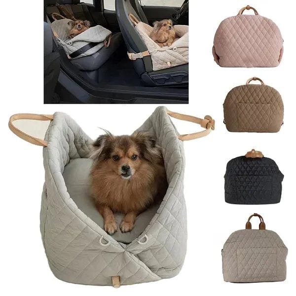 Dogegis Shop Carrier Dog Car Seat Bed   DogegisShop CarrierDogCarSeatBedGrayGreen 