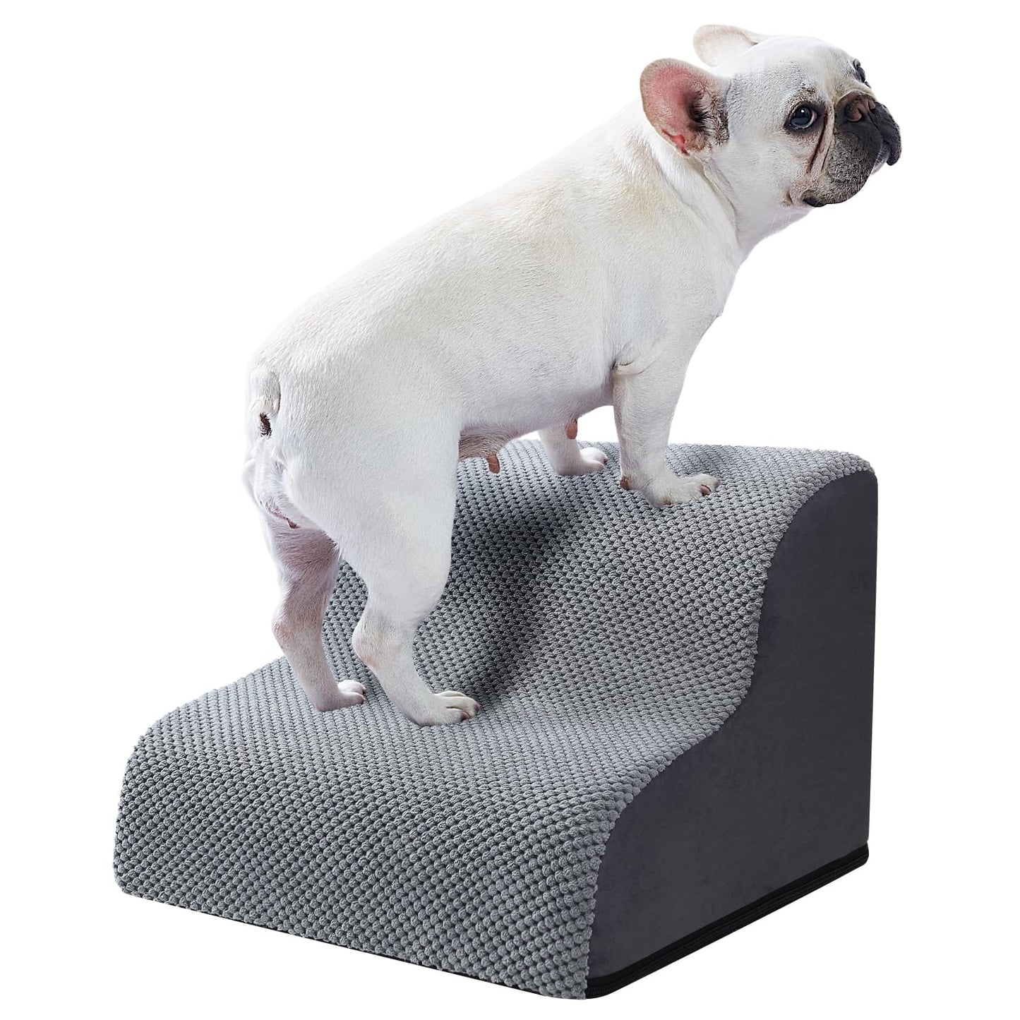 Pet Climbing Ladder Removable Dog Stairs/Ramp-grey