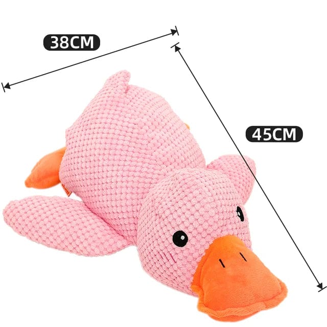 Quack-Quack Duck Dog Toy-pink