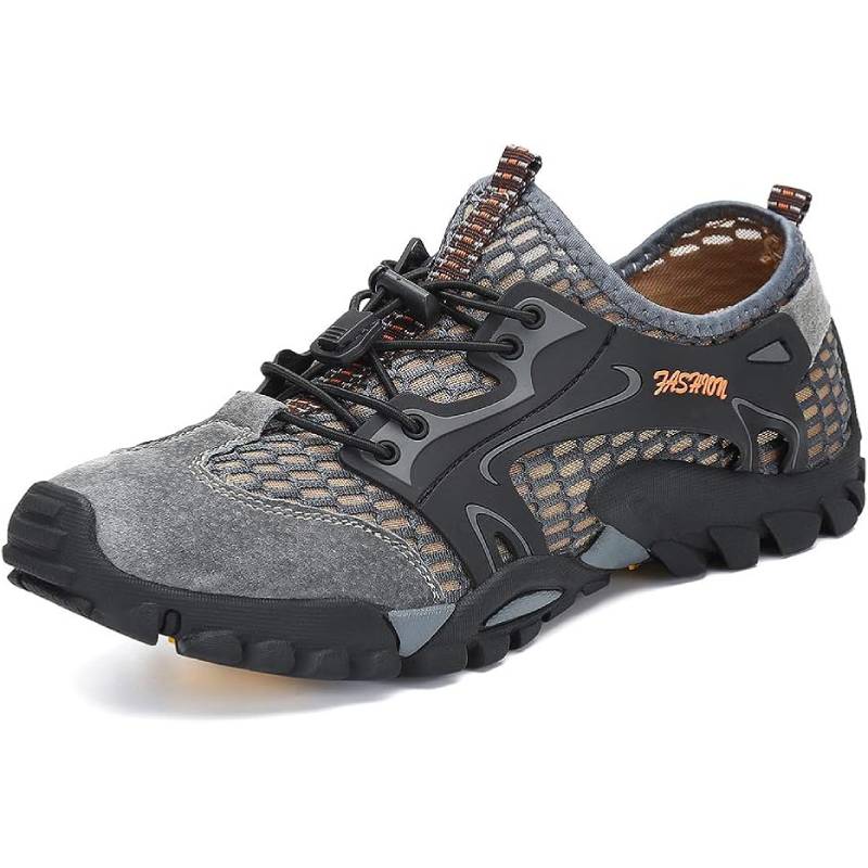 Men's Breathable Mesh Casual Light Outdoor Hiking Shoes